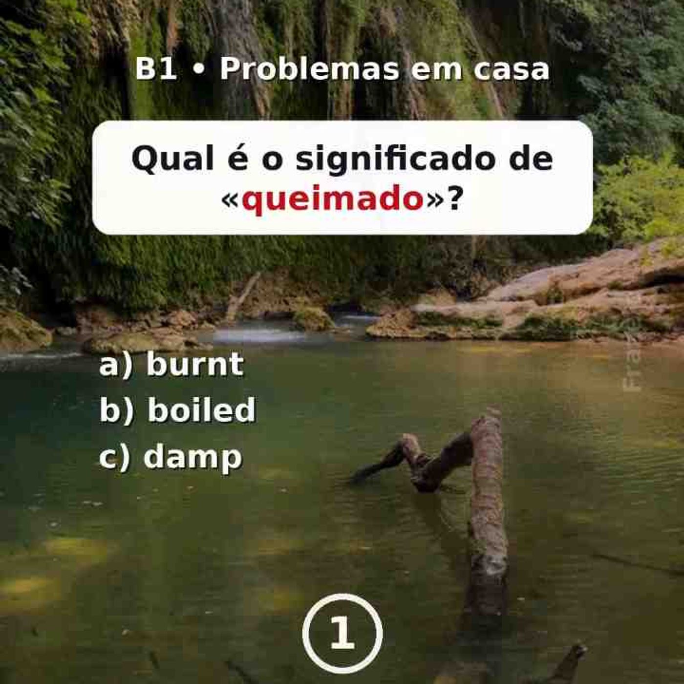 Teste seu inglês para a vida real_ problemas em casa. episode artwork