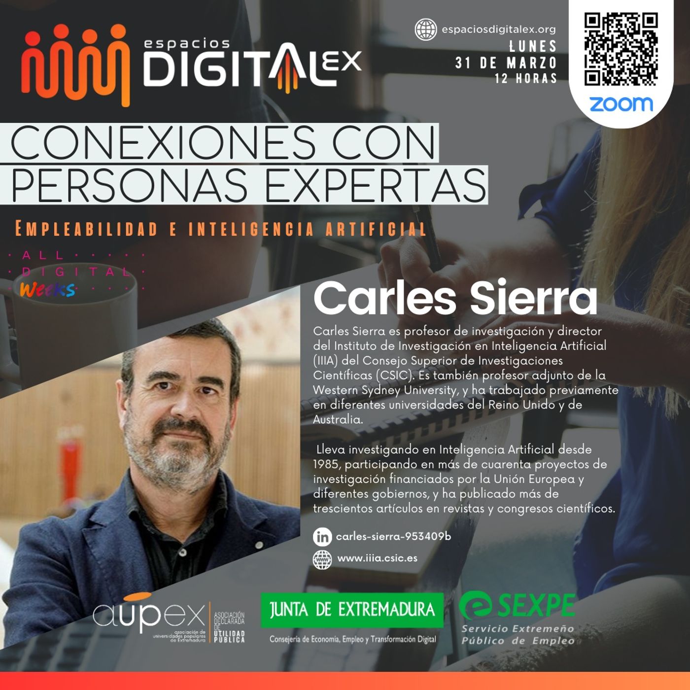 Conexiones con personas expertas