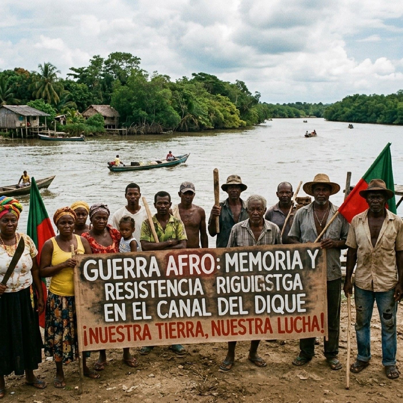 Ruta de la memoria en el canal del Dique