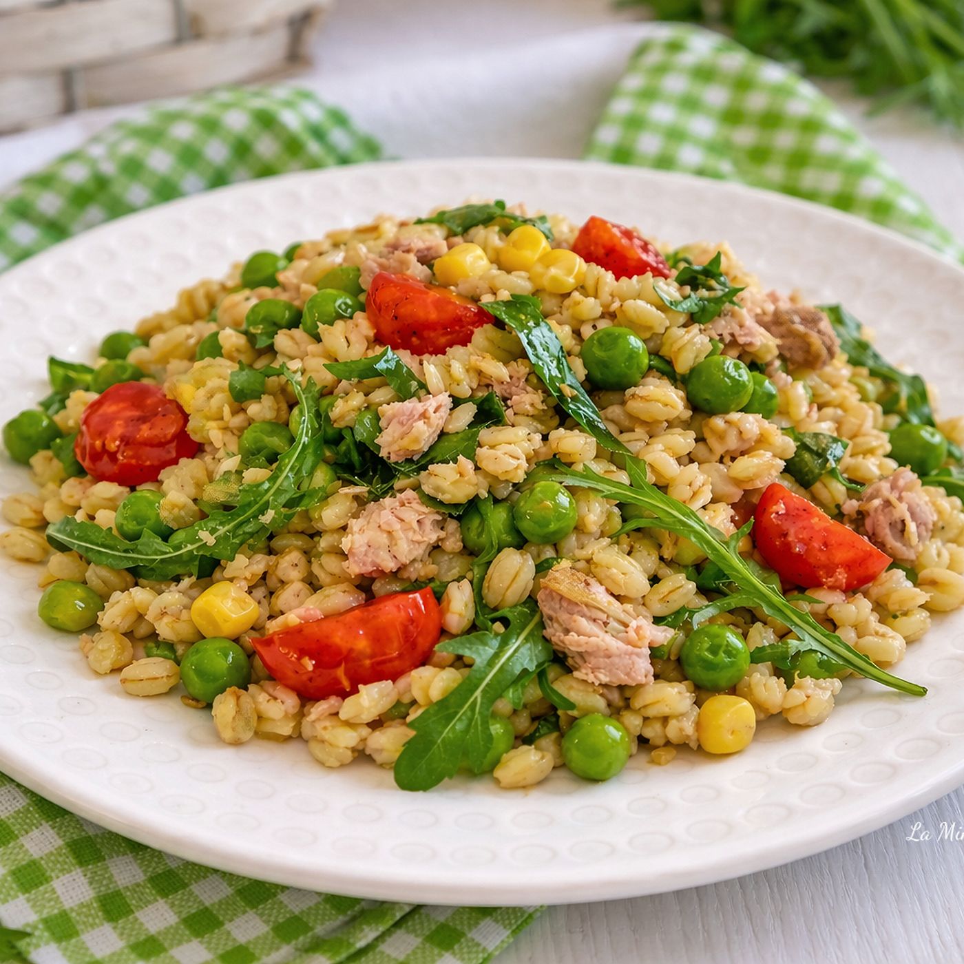Insalata di grano con tonno, verdure e rucola episode artwork
