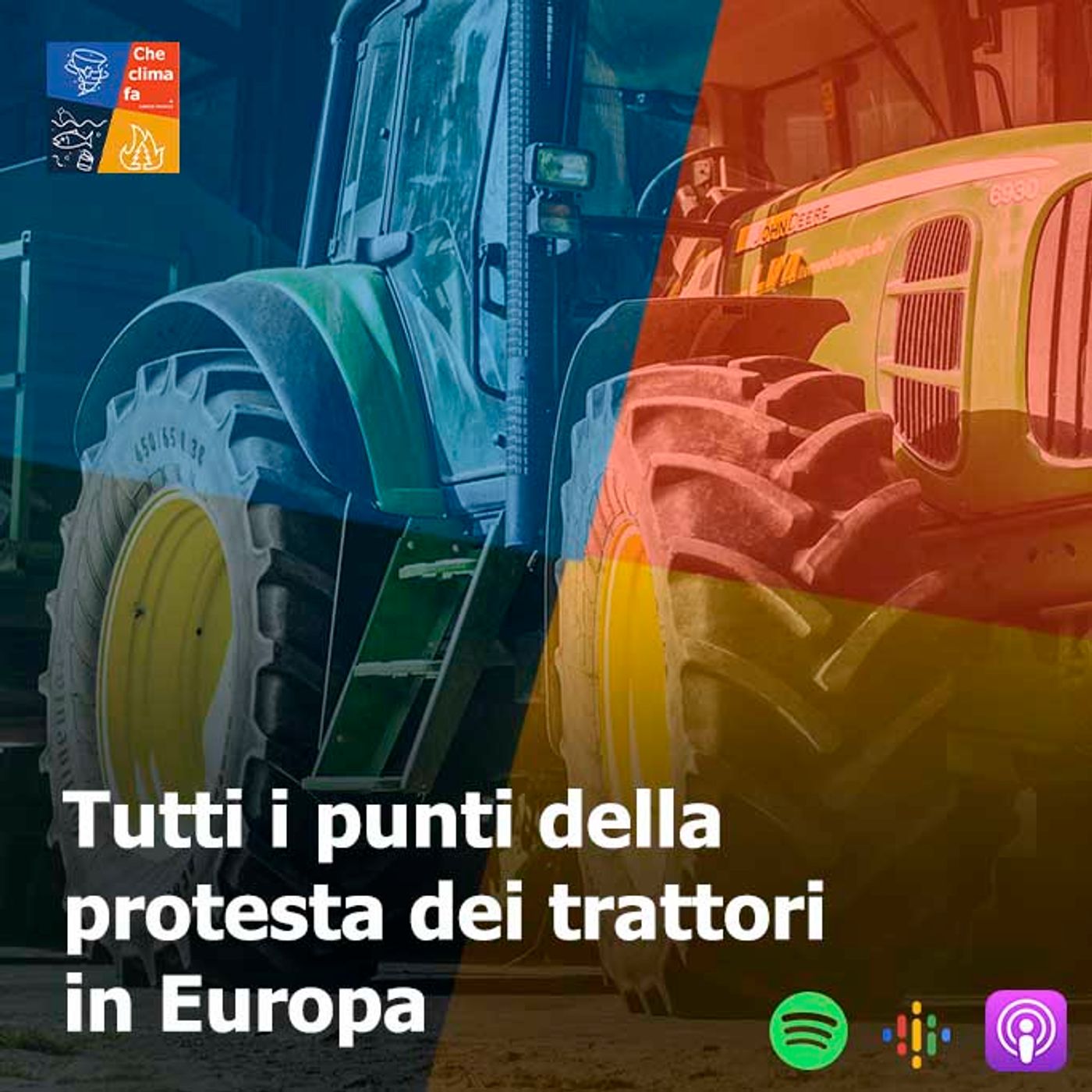 95 - Tutti i punti della protesta dei trattori in Europa