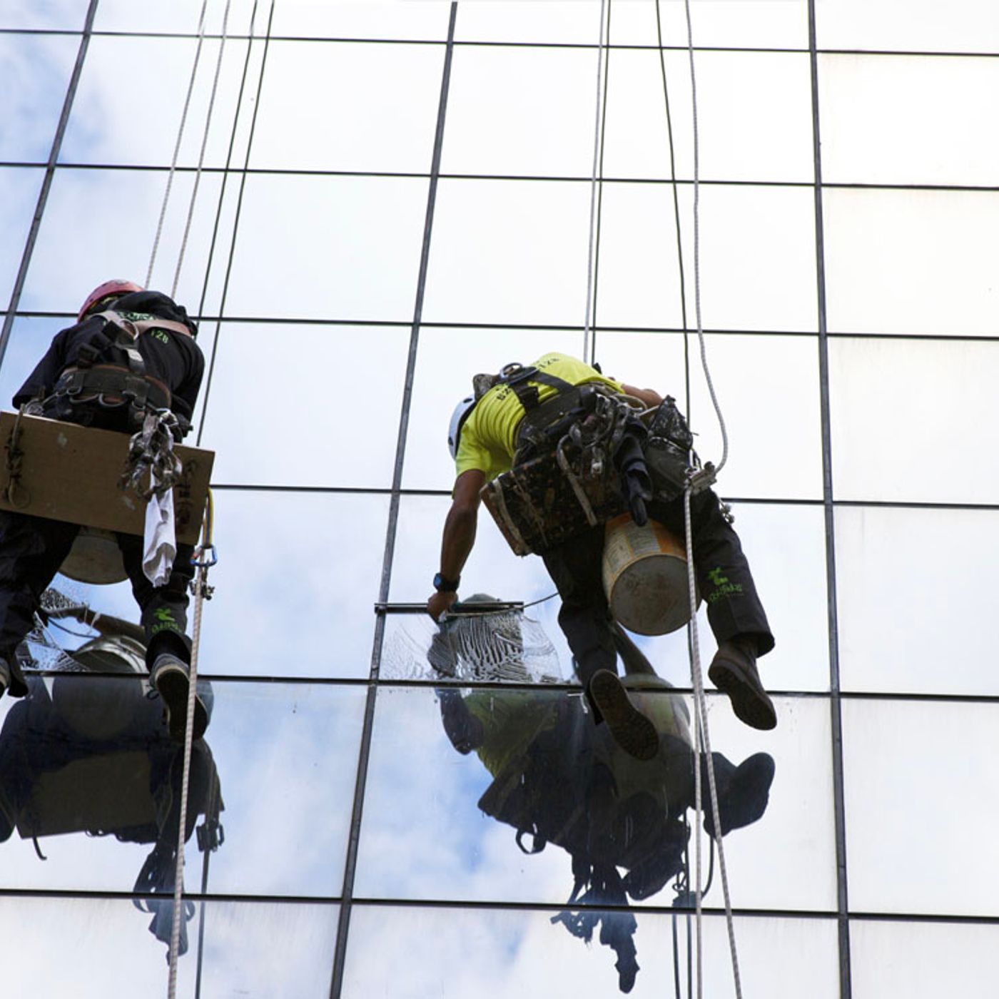 High rise cleaning safety regulation