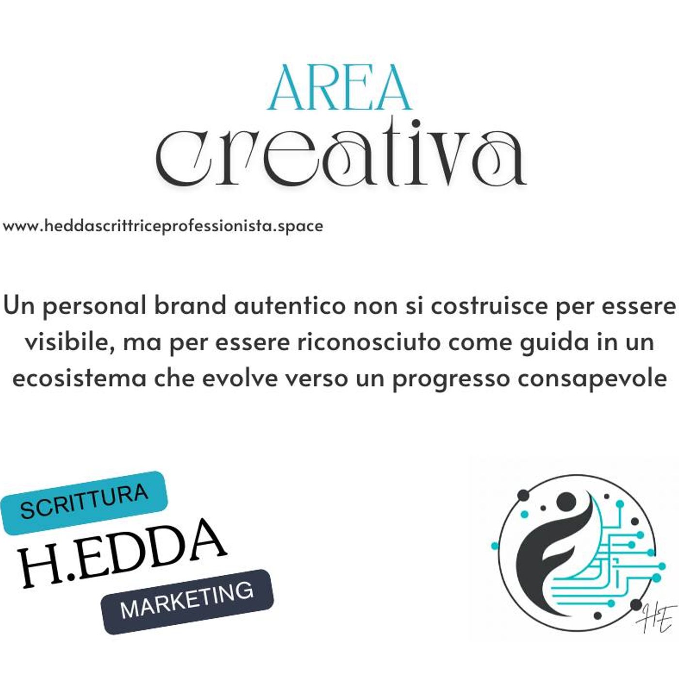 Area creativa “Firme d’Autore”