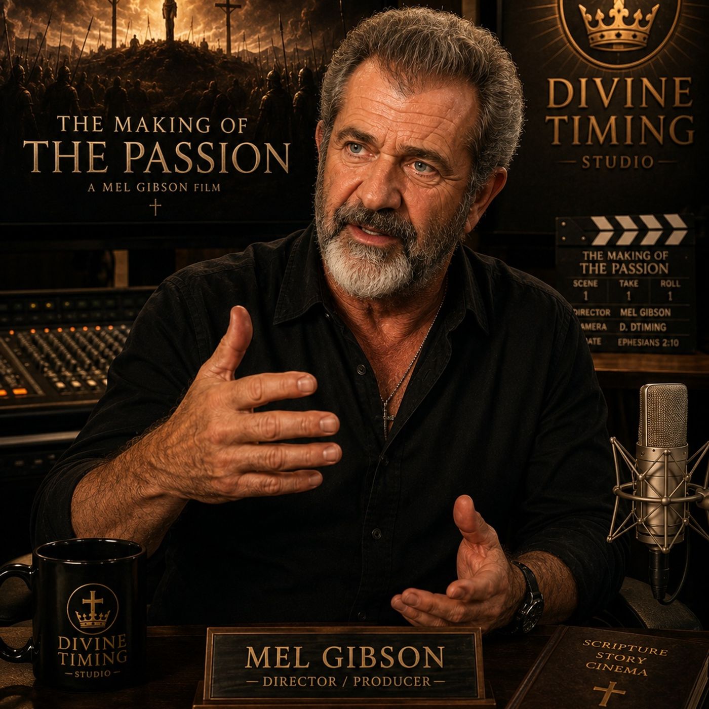 Bible Stories by Legends: Mel Gibson & The Passion of the Christ - The Supernatural Story Behind the Film! ⚡ episode artwork