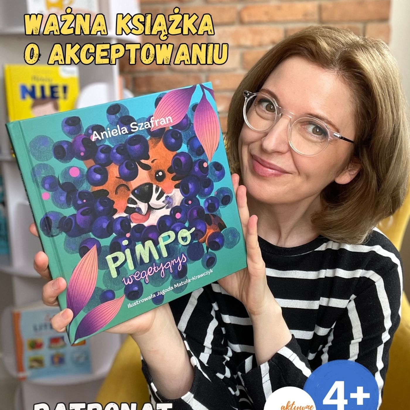 ”Pimpo wegetygrys". Najprawdziwsza książka o akceptacji dla dzieci 4-8 lat