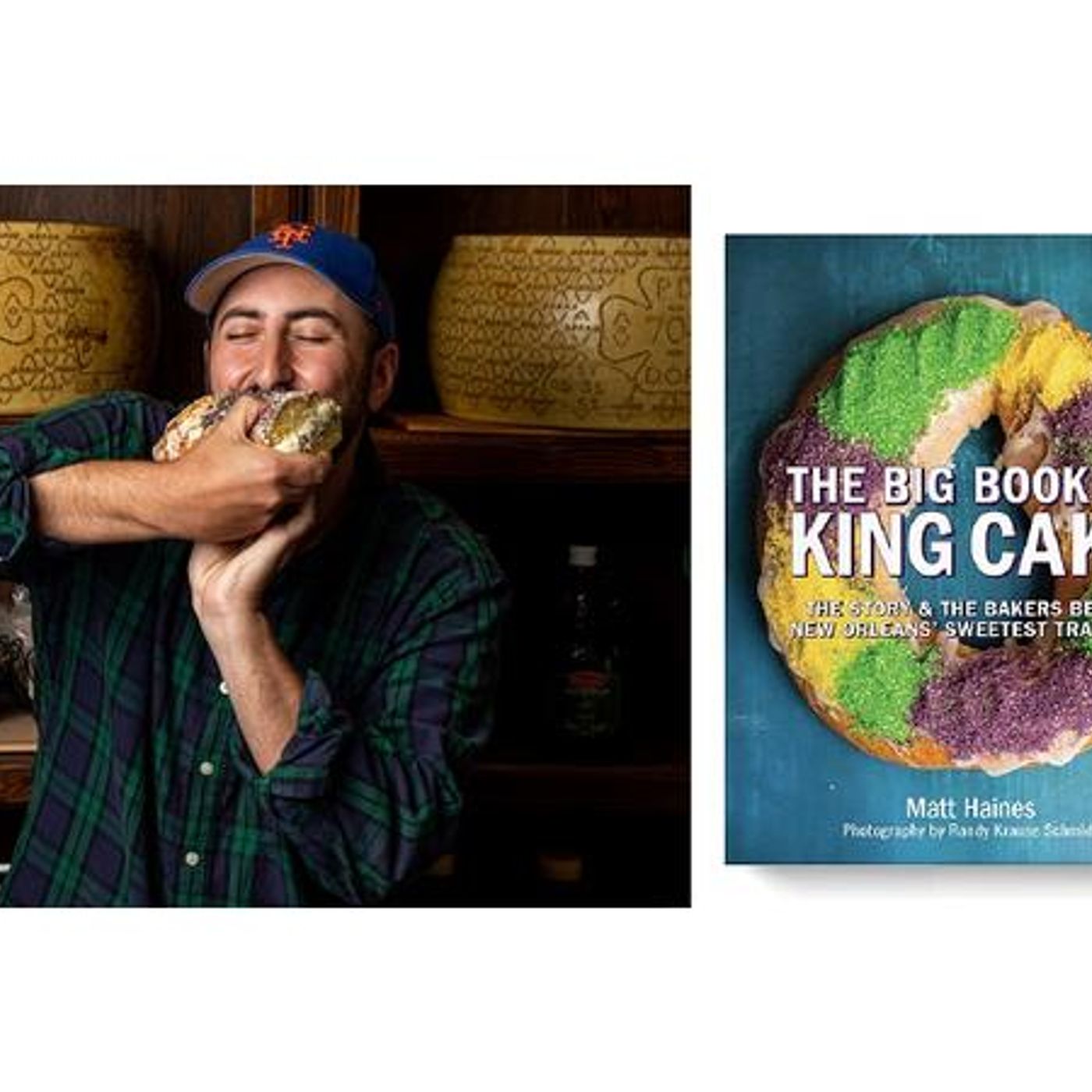 Matt Haines discusses #TheBigBookofKingCake on #ConversationsLIVE episode artwork