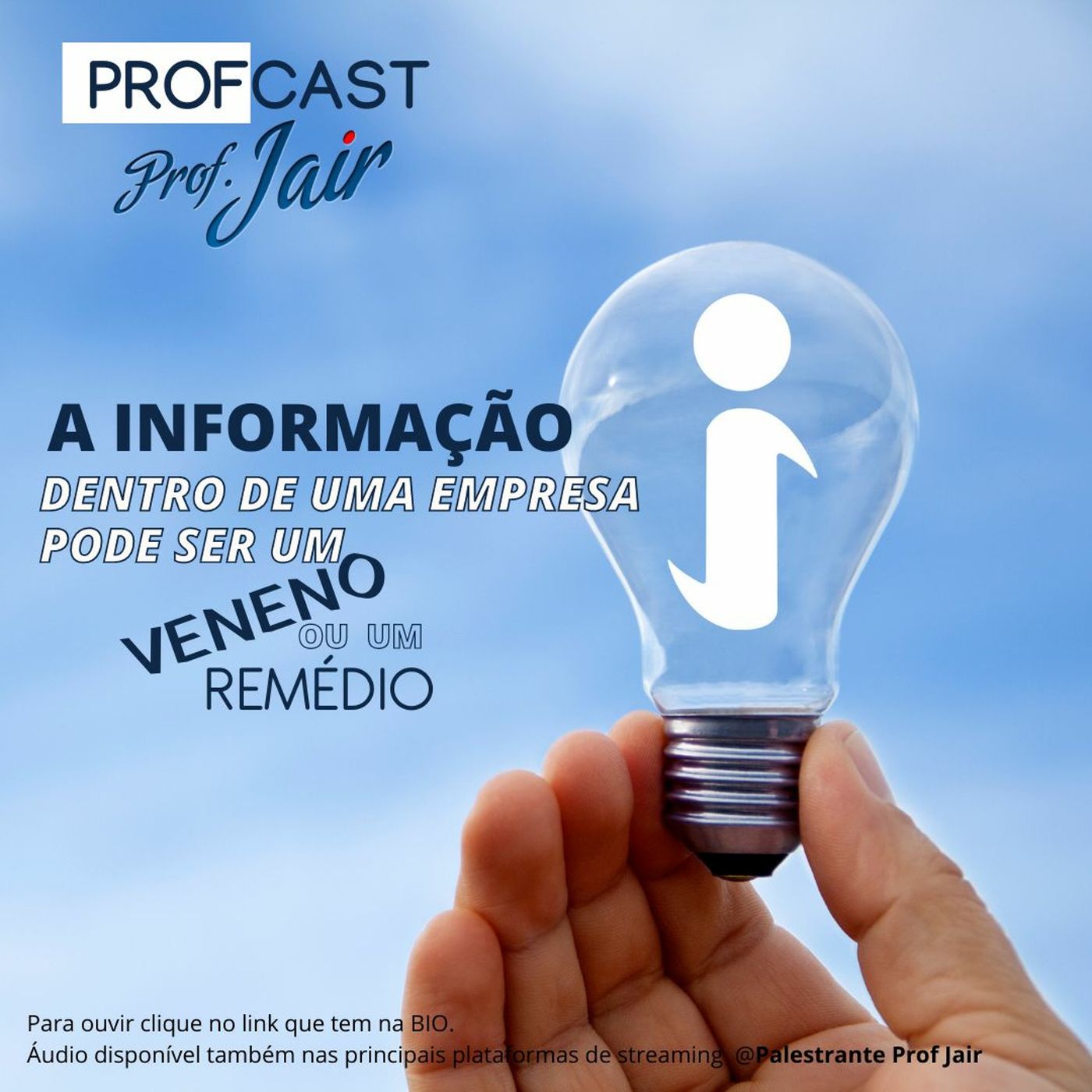 Palestrante Prof Jair
