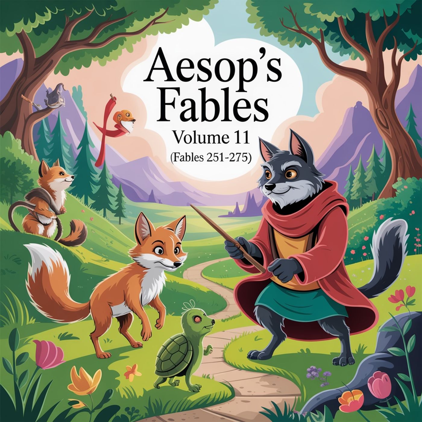 Aesop's Fables: Volume 11 - Tales for Young Minds (Fables 251-275)