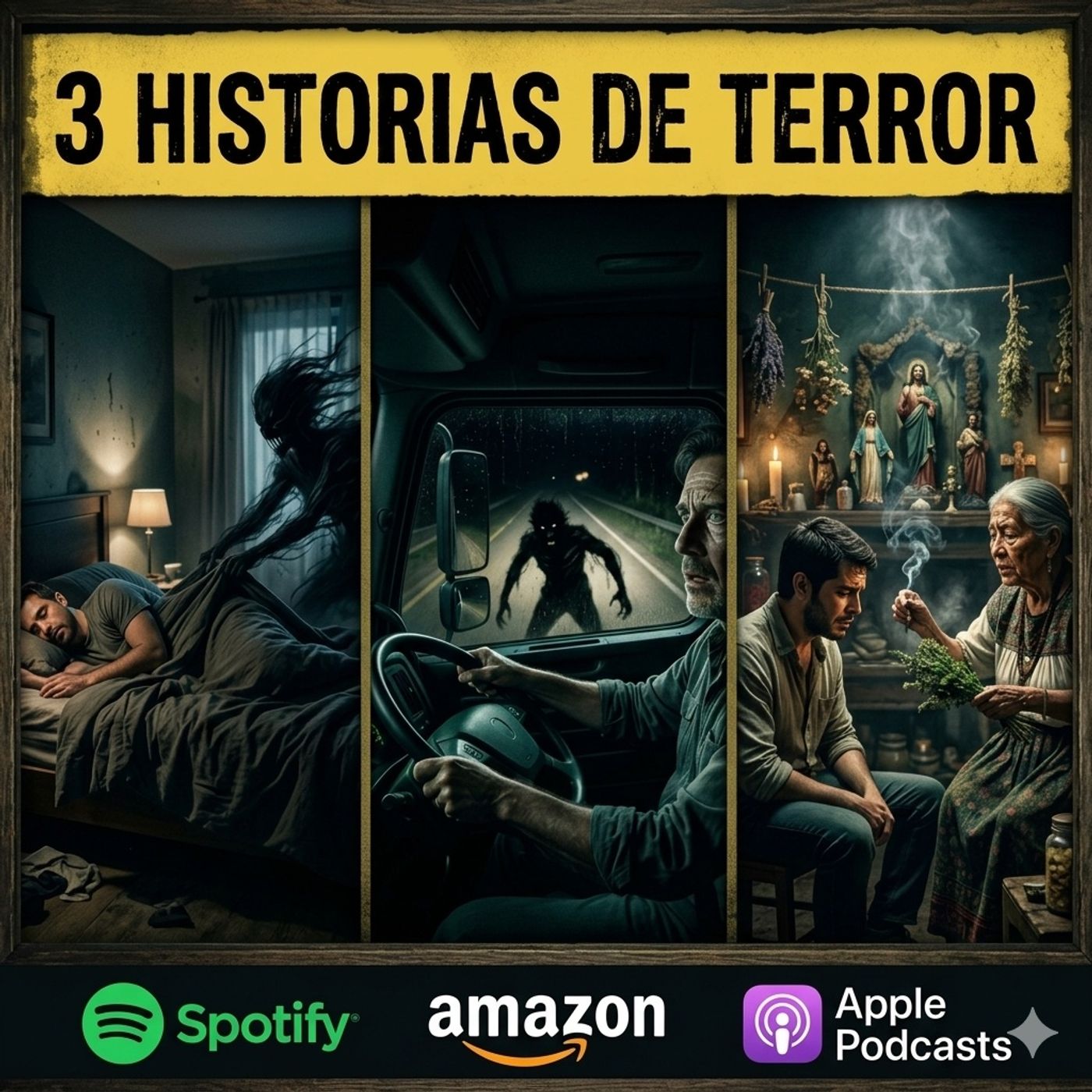 HORRORCAST :  3 historias de TERROR para NO DORMIR episode artwork