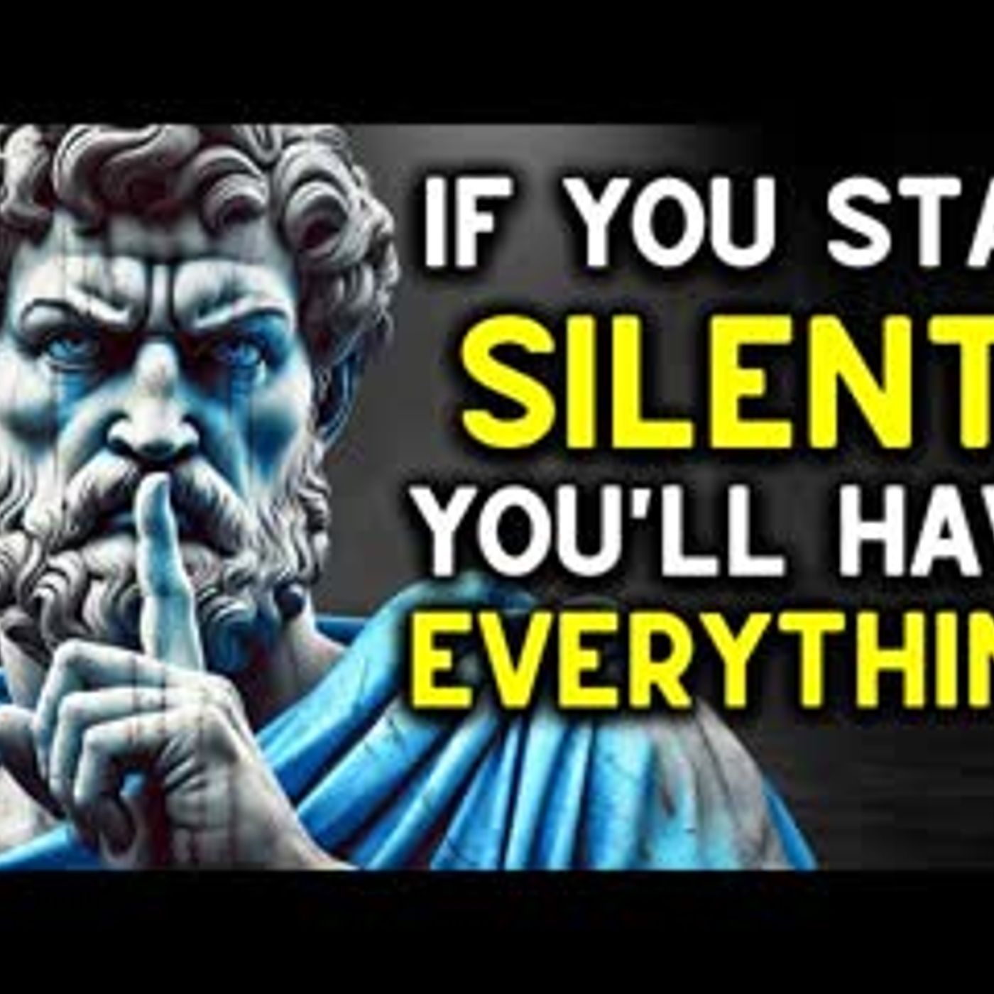 BE QUIET and Act Like You Have Nothing To Lose   Stoic Life Lessons episode artwork