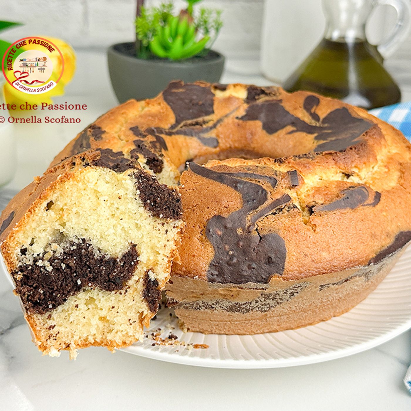 Ciambellone bicolore latte e cacao genuino all'olio evo episode artwork
