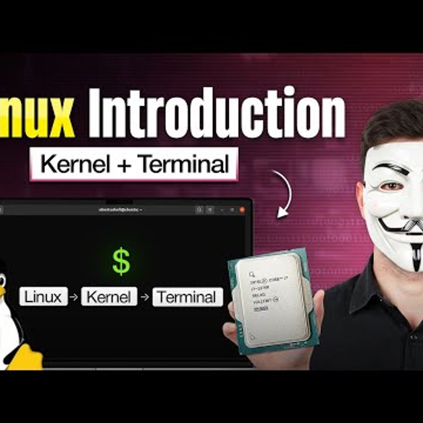 What is Linux? Kernel, OS & Terminal for Beginners episode artwork