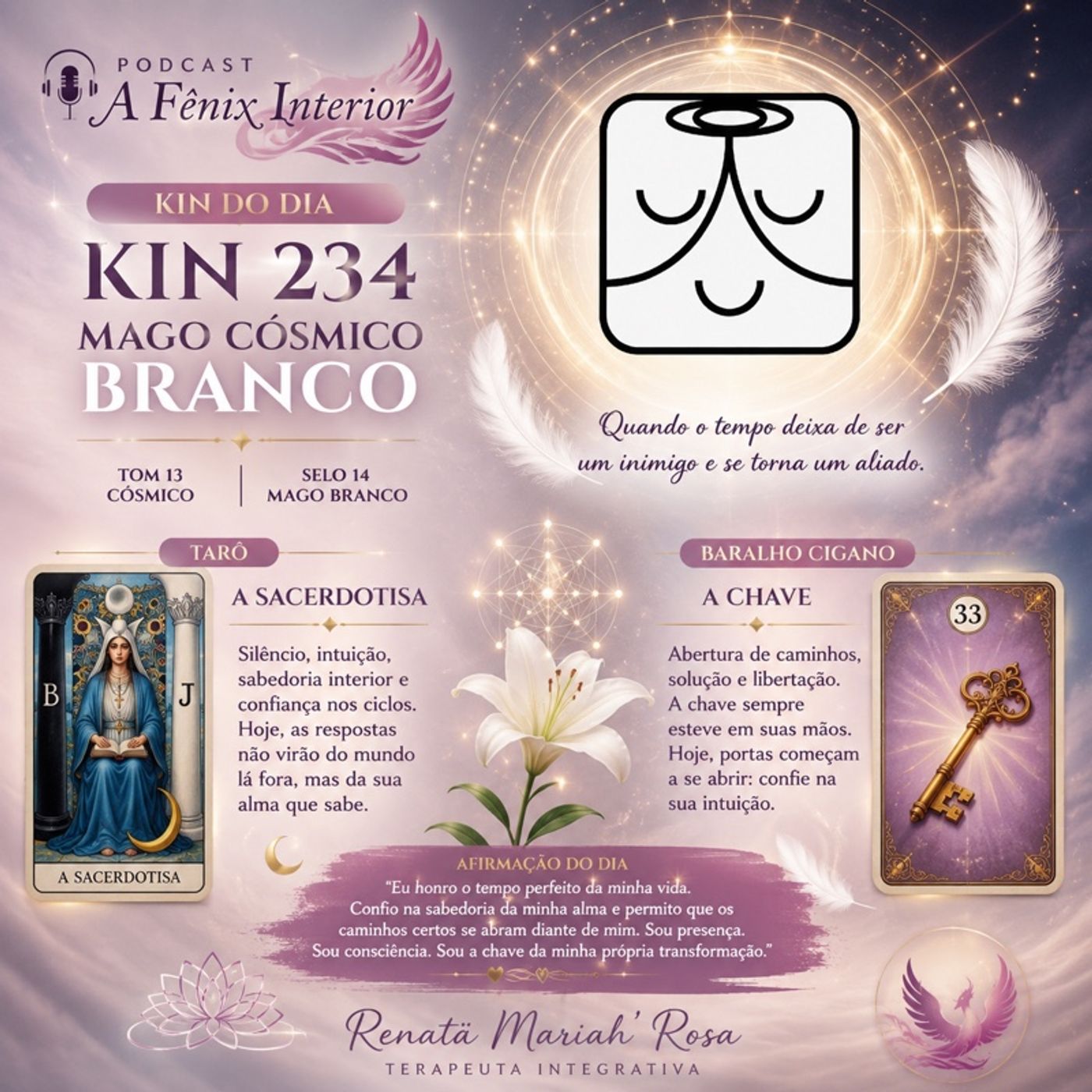 Episódio do Dia  Kin 234 – Mago Cósmico Branco episode artwork