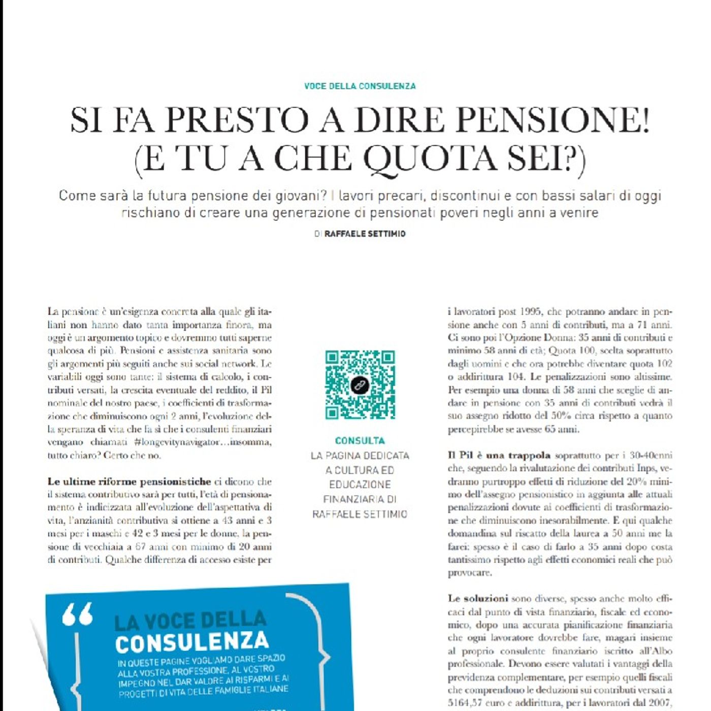 Educazione Finanziaria Per Tutte E Tutti