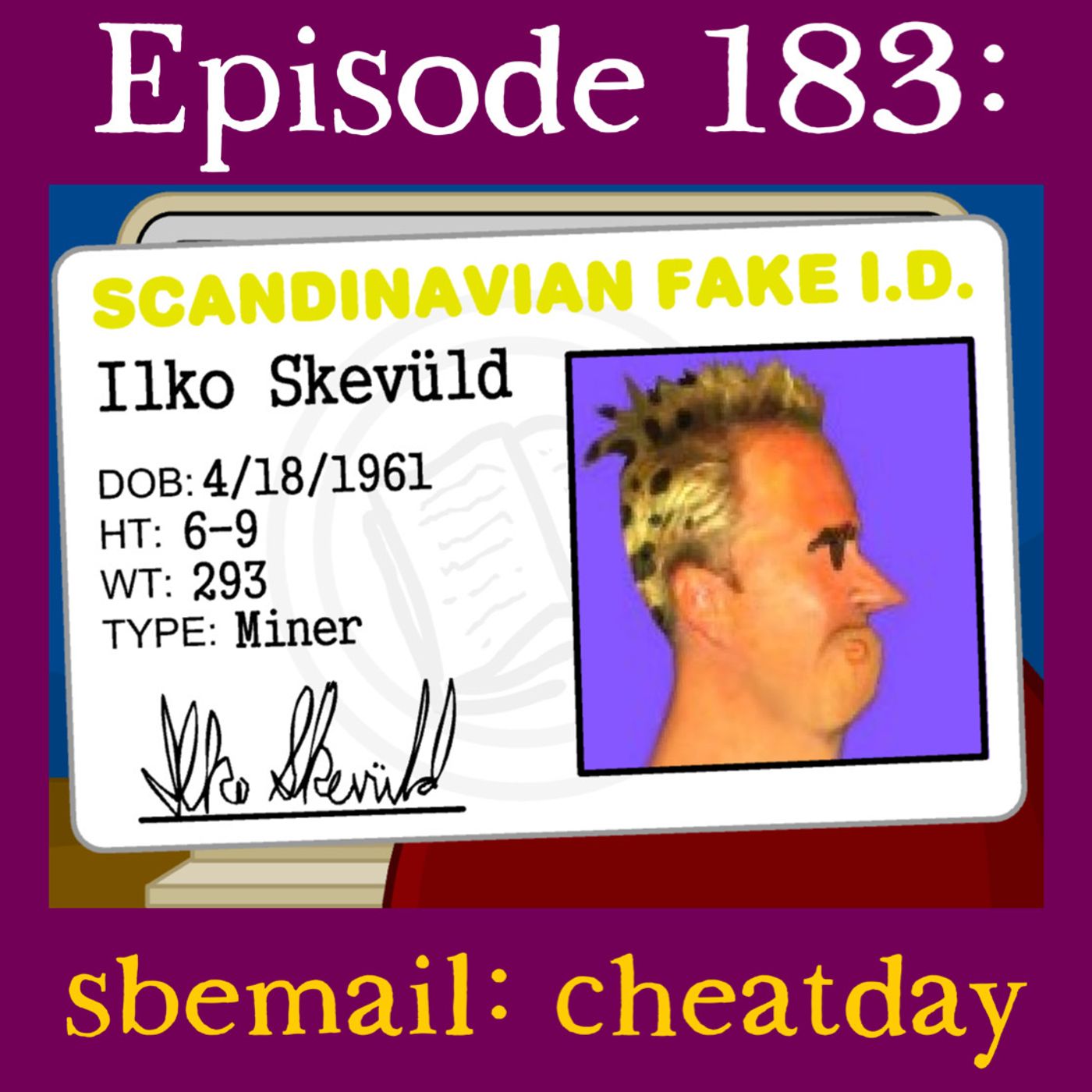 183: sbemail: cheatday