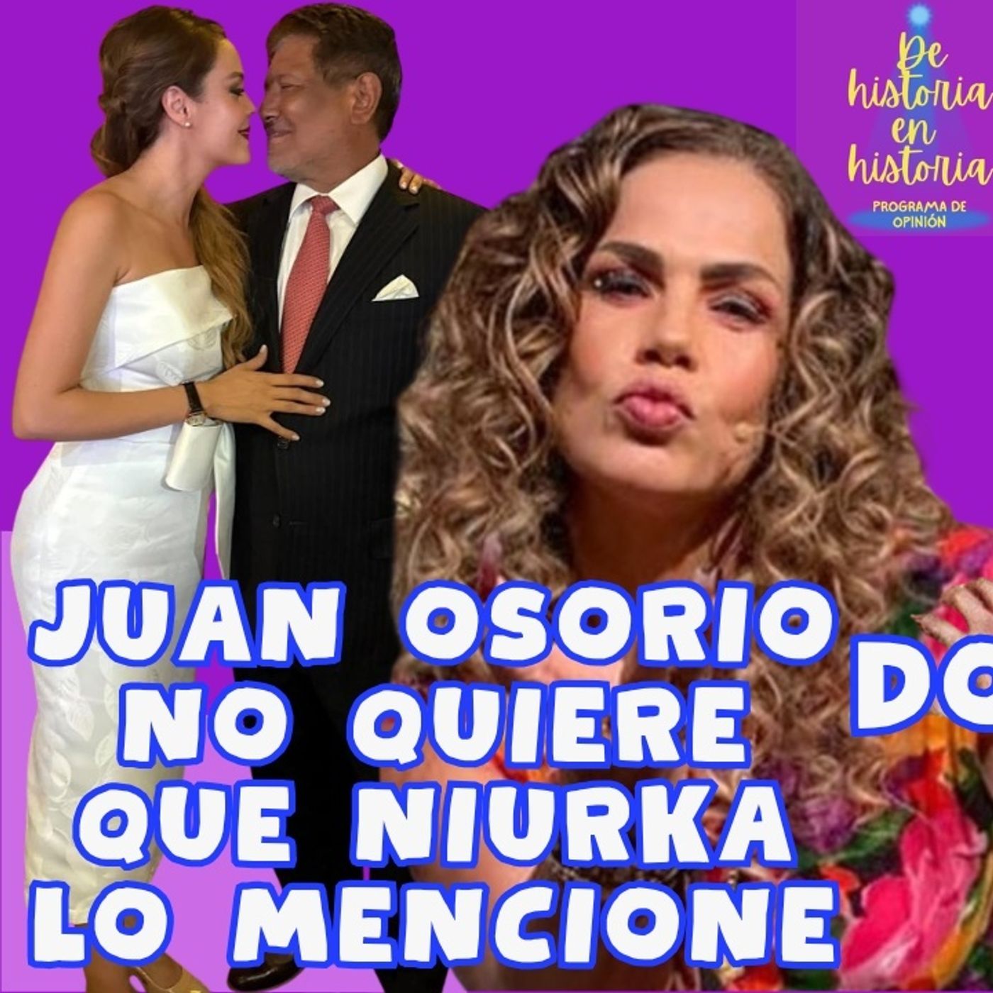 Juan Osorio pone orden de restricción a Niurka