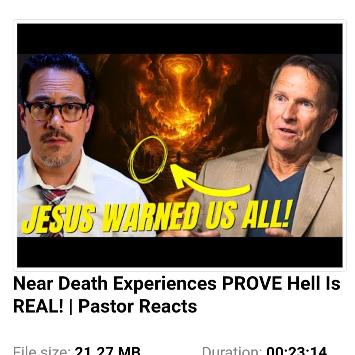 Near Death Experiences PROVE Hell Is REAL! | Pastor Reacts episode artwork