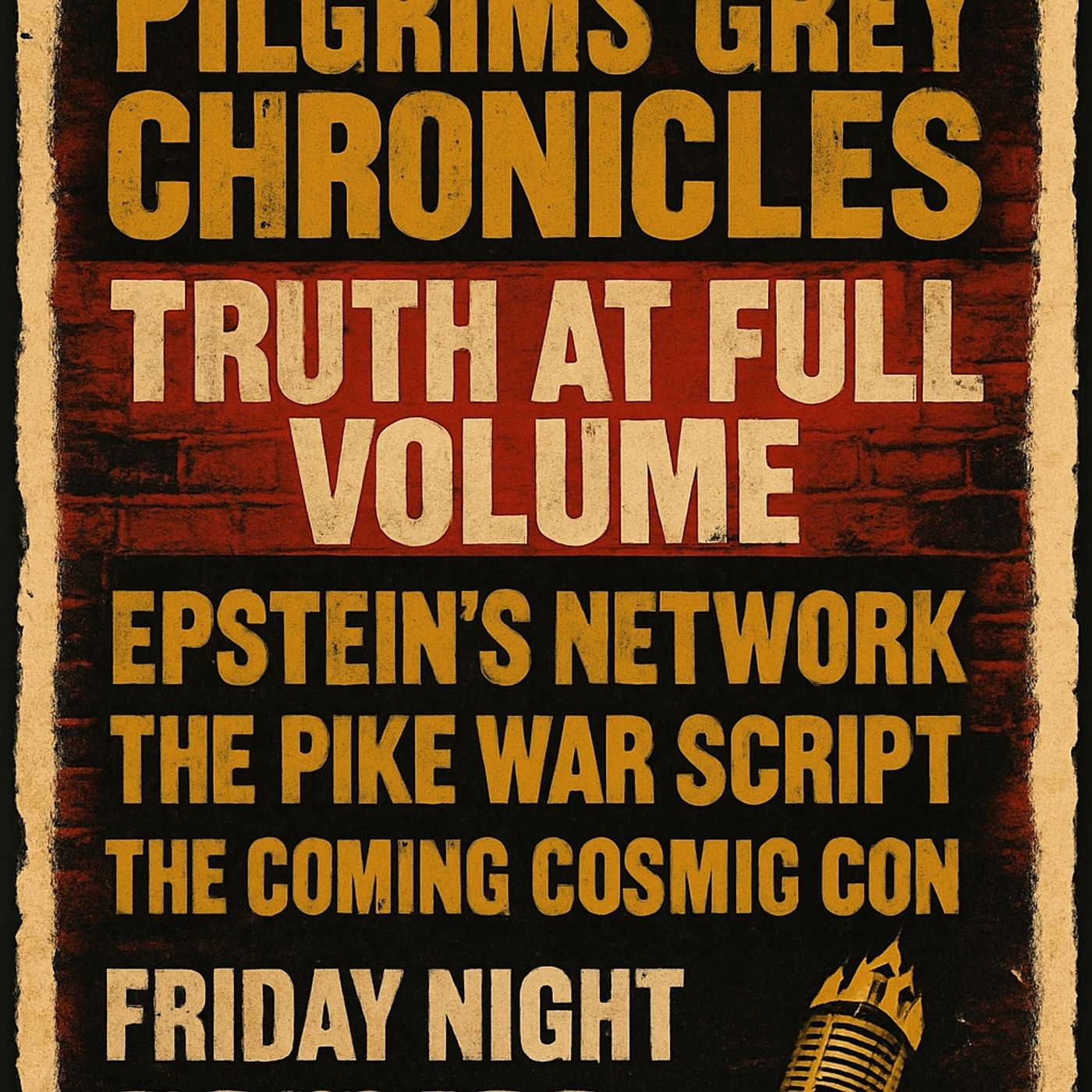 Truth at Full Volume: Epstein’s Network, the Pike War Script, and the Coming Cosmic Con episode artwork