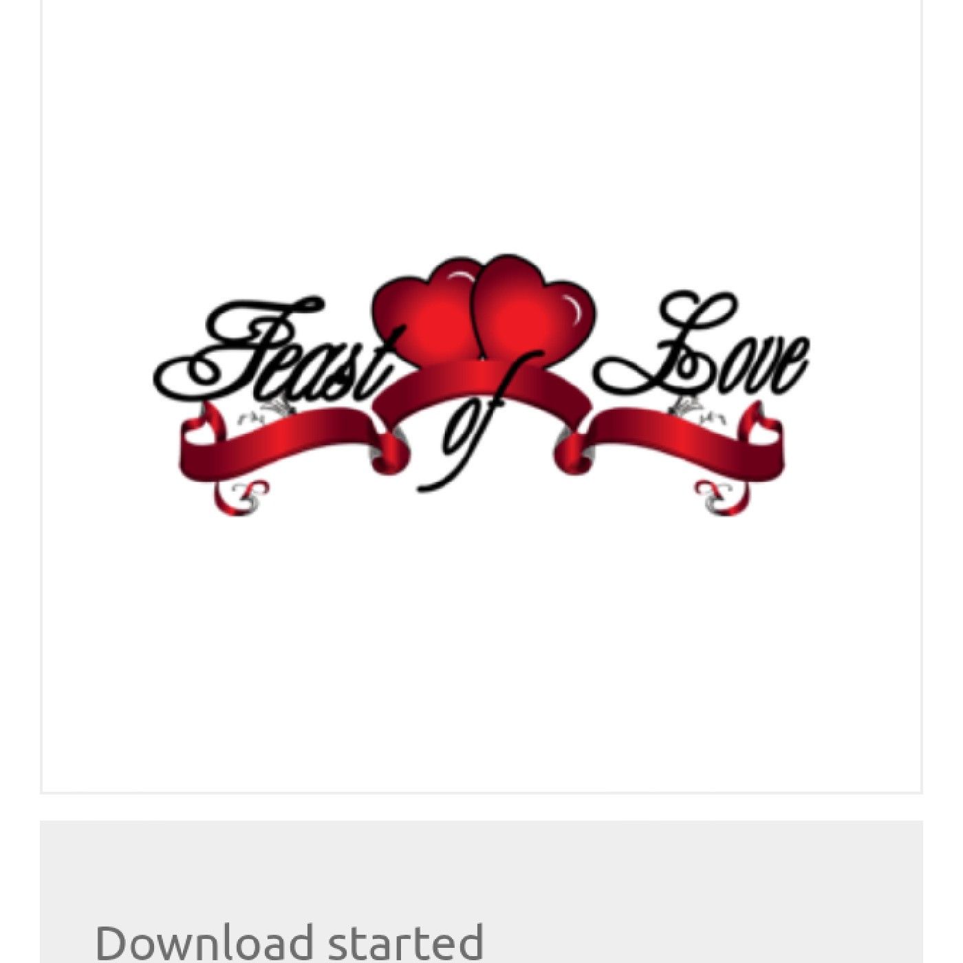 FEAST OF LOVE 💝 podcast artwork