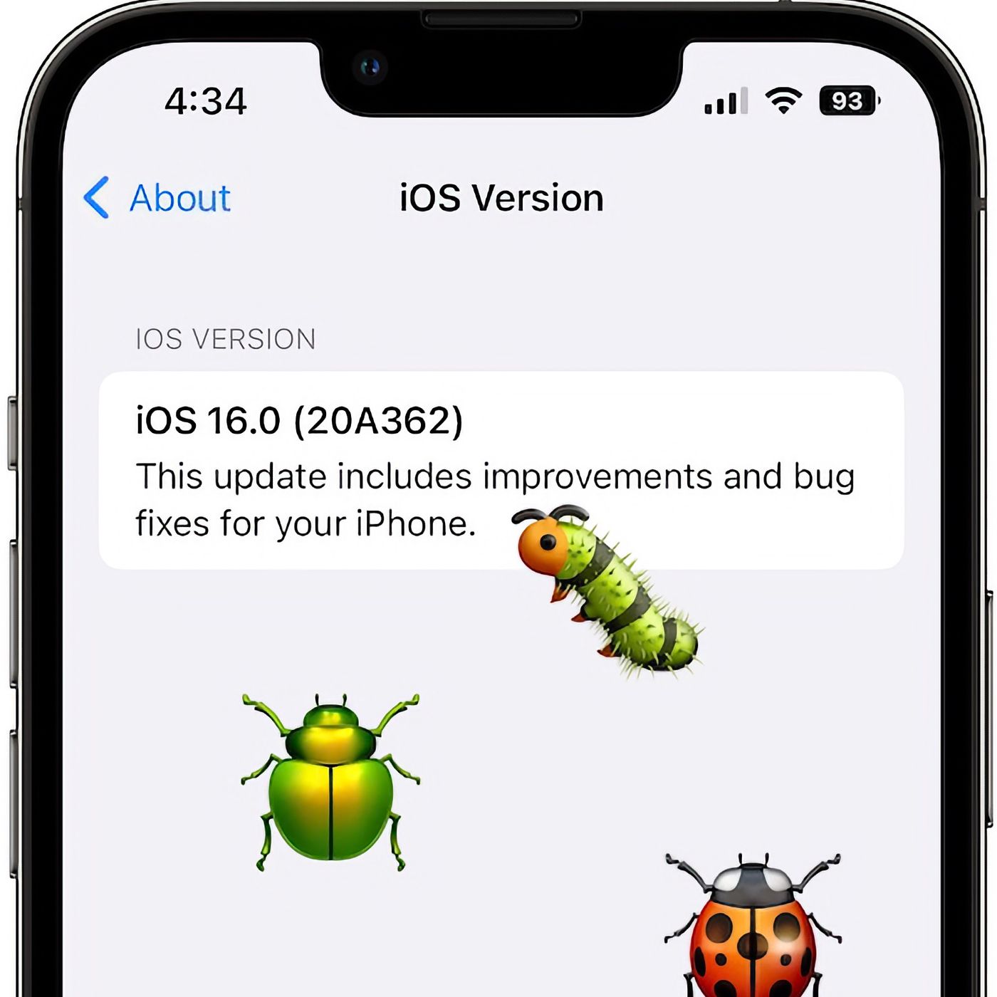 Shall bug. Баги на IOS 16. IOS 16 проблемы. Баг айфон изображение.