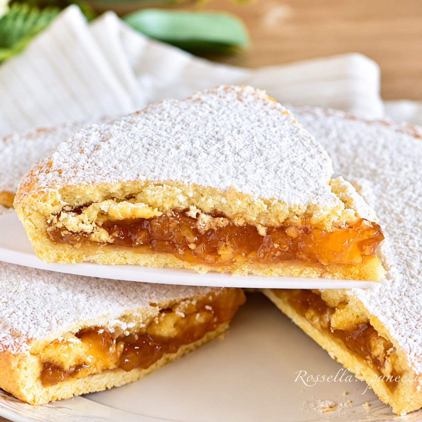 Crostata alle Mele e Marmellata di Arance