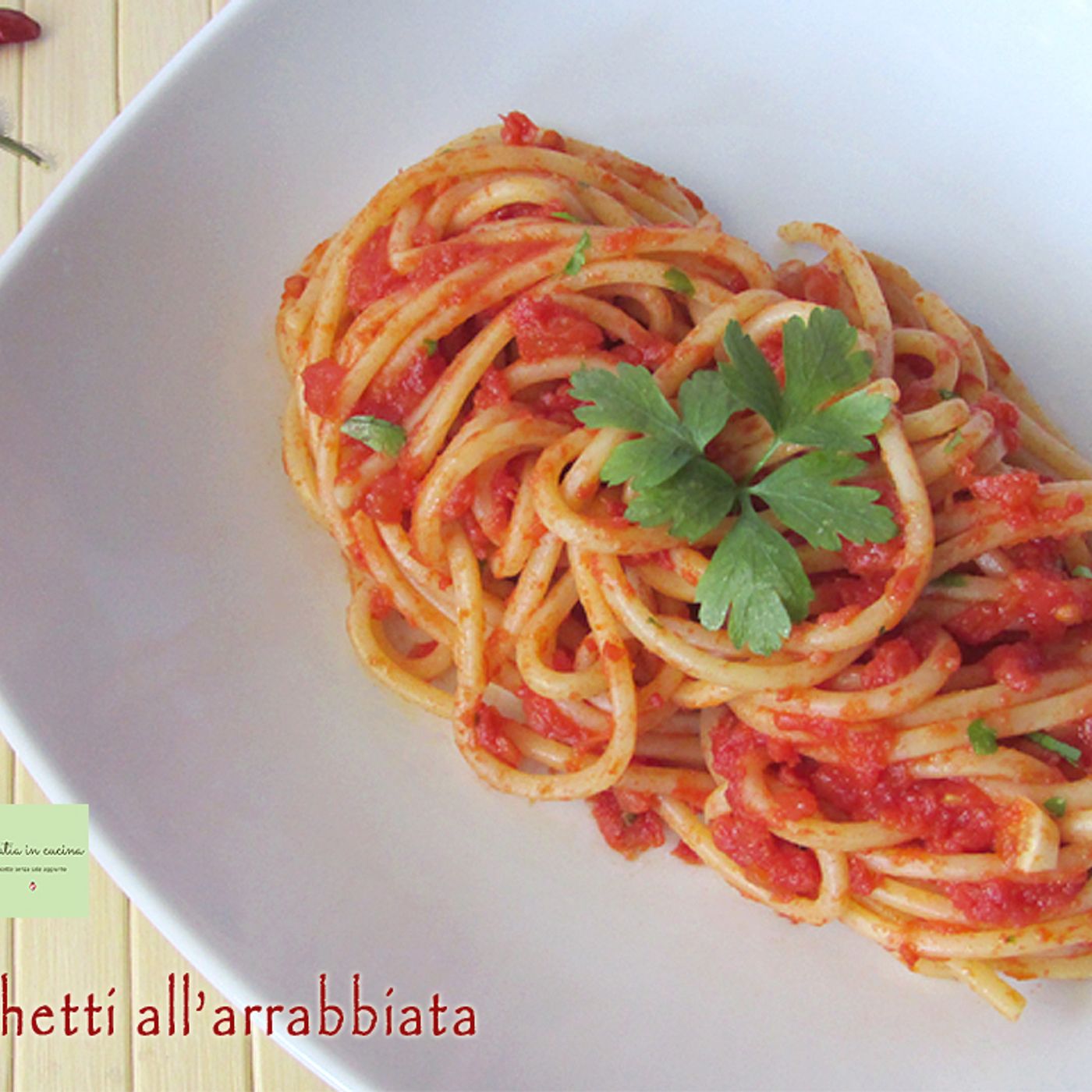 Spaghetti all’arrabbiata episode artwork