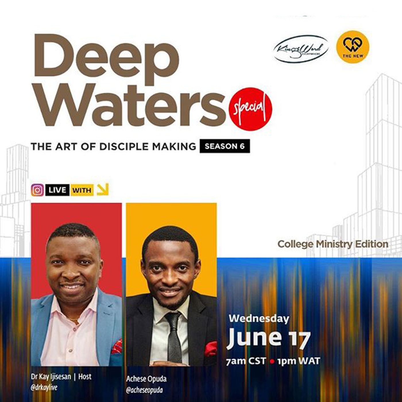 The Art of Disciple Making S6 E3 - Dr Kay Ijisesan with Pastor Achese Opuda episode artwork
