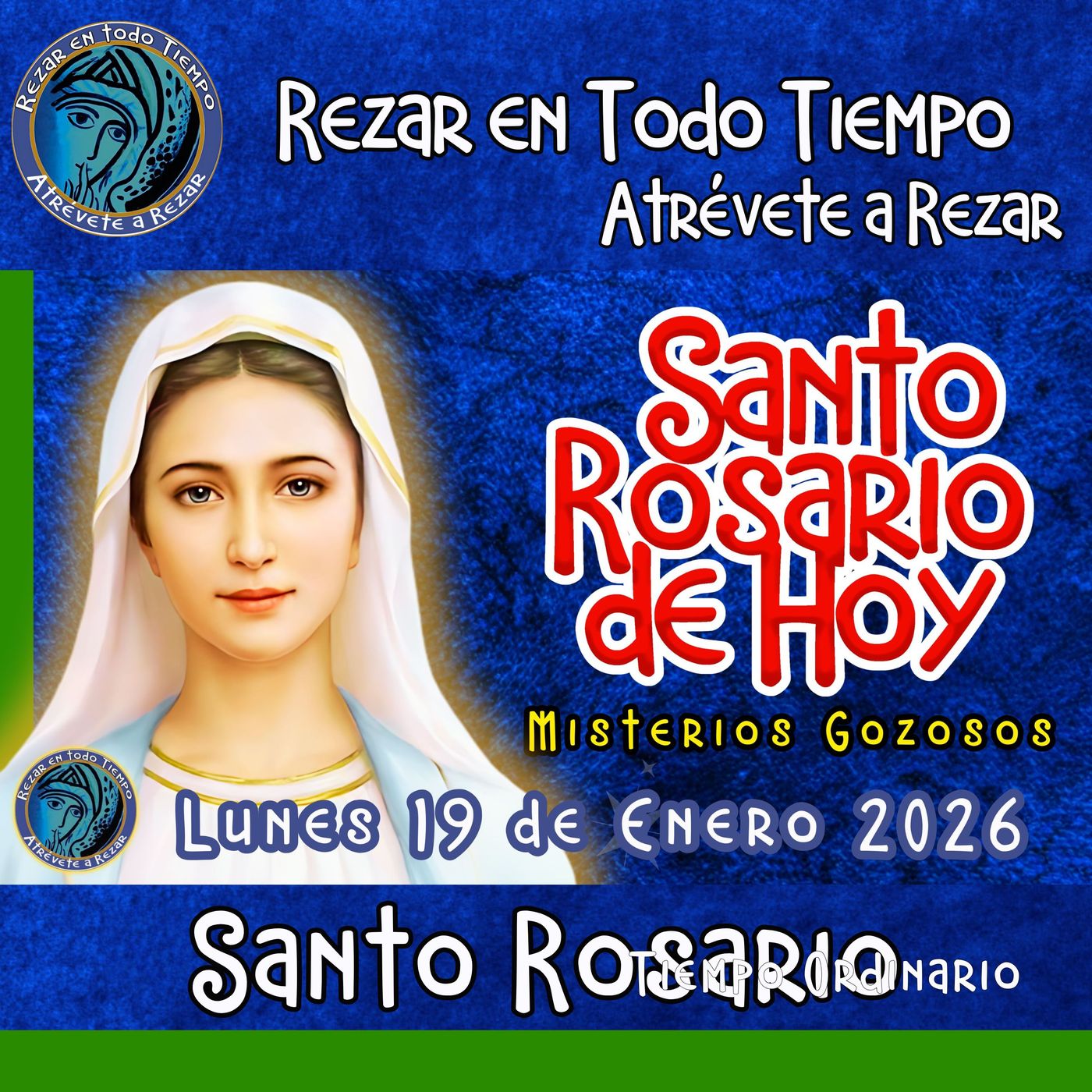 Rosario de hoy Lunes 19 de Enero 2026🌹 LOS MISTERIOS DE HOY SON GOZOSOS episode artwork