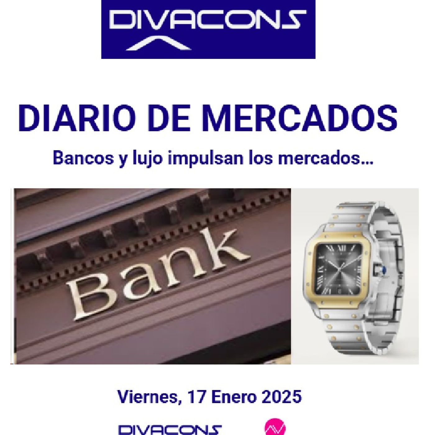 PODCAST en abierto DIARIO DE MERCADOS Viernes 17 Enero 2025 episode artwork