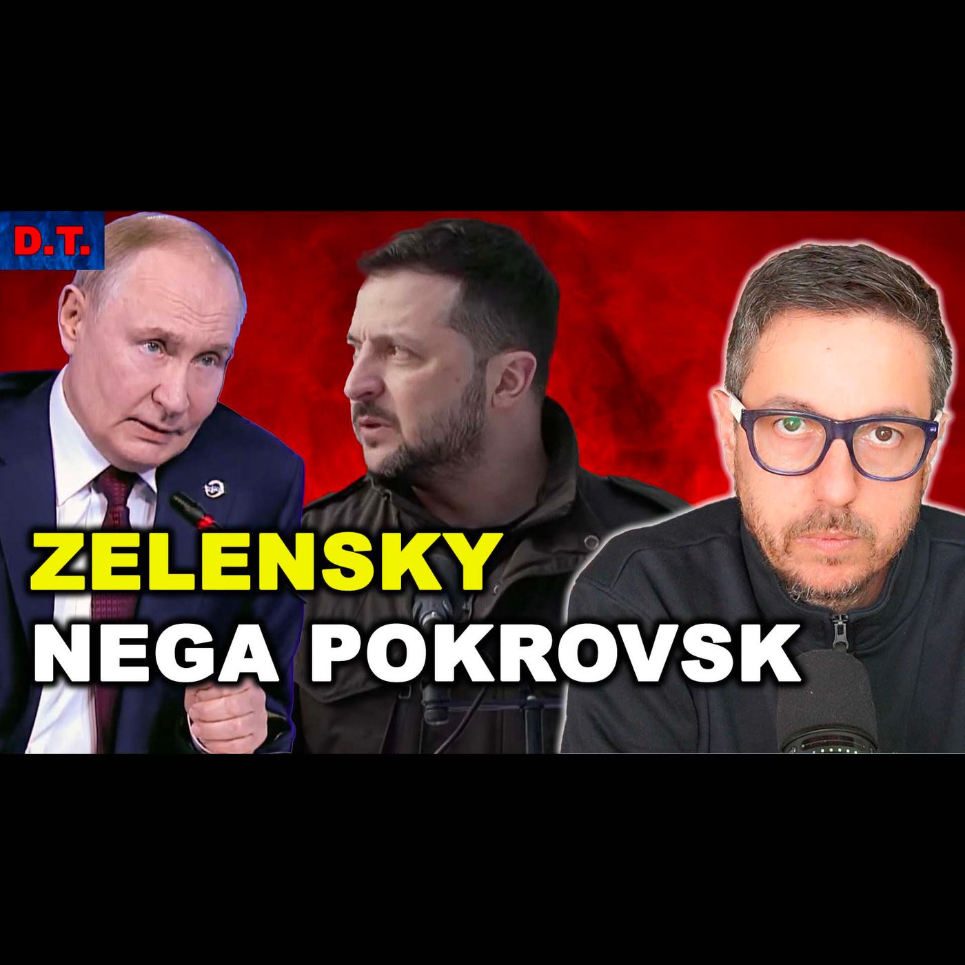 ZELENSKY NEGA IL DISASTRO A POKROVSK ZELENSKY NEGA IL DISASTRO A POKROVSK