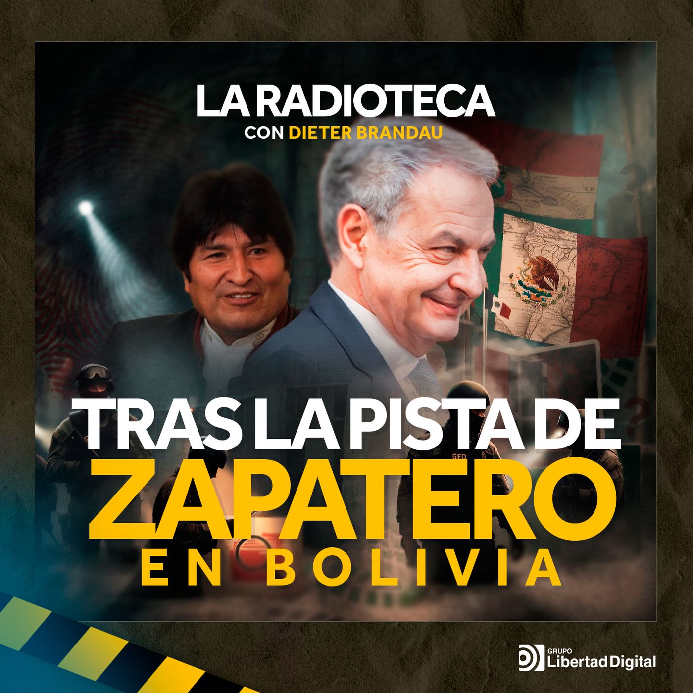 Portada de La Radioteca con Dieter Brandau