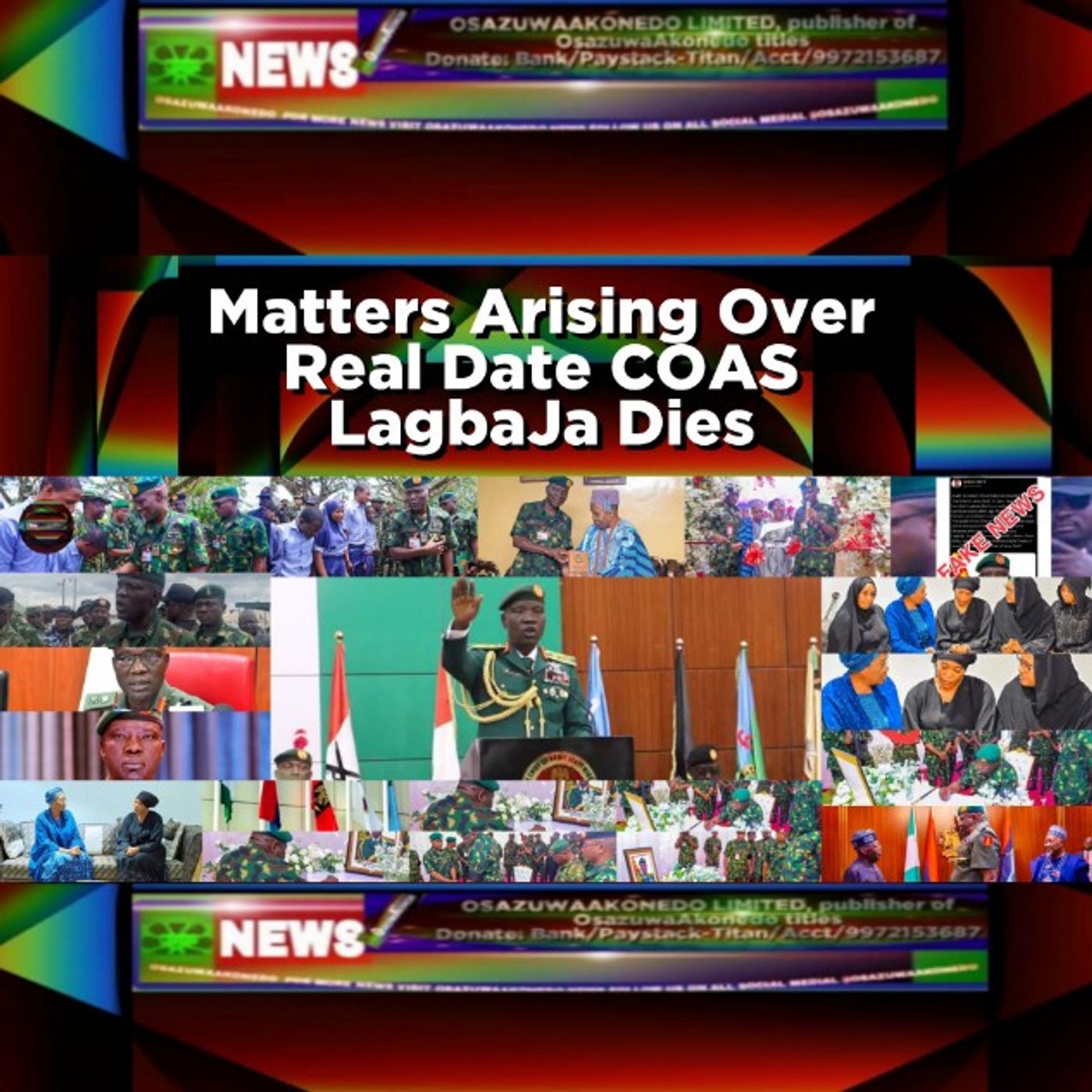 Matters Arising Over Real Date COAS LagbaJa Dies episode artwork
