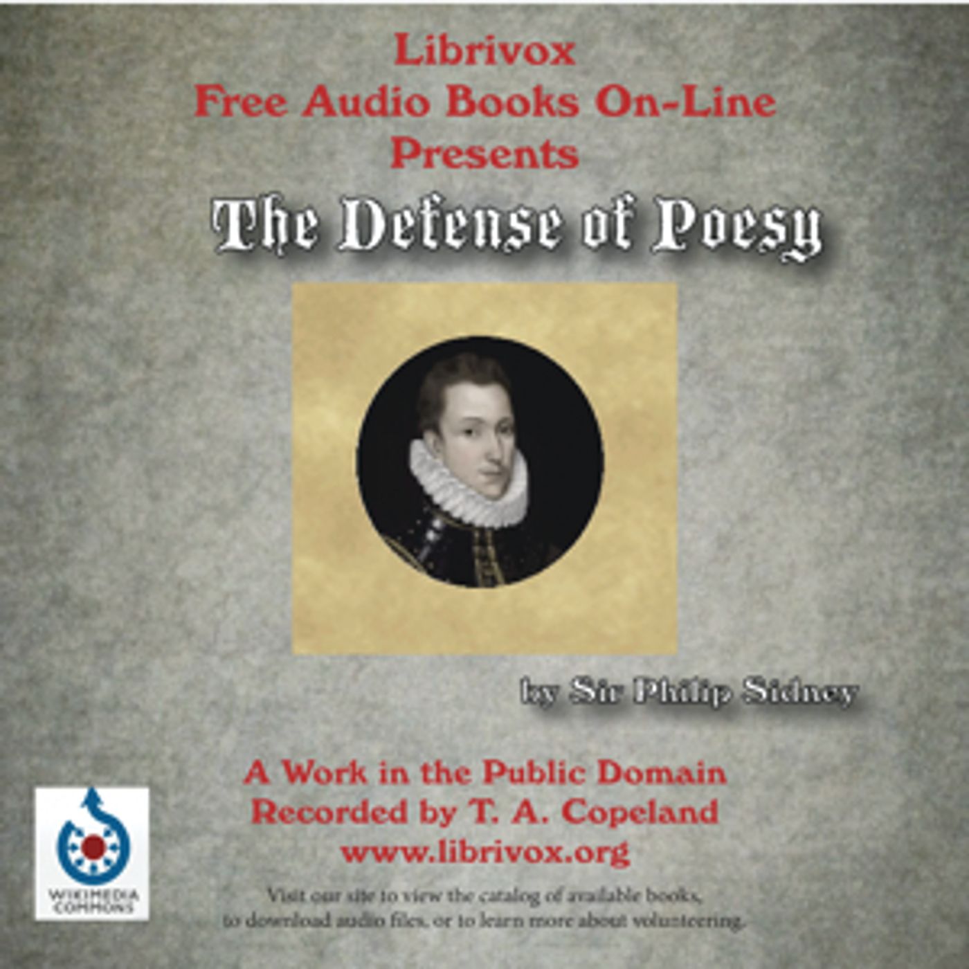 Sir Philip Sidney - The Defense of Poesy cover art