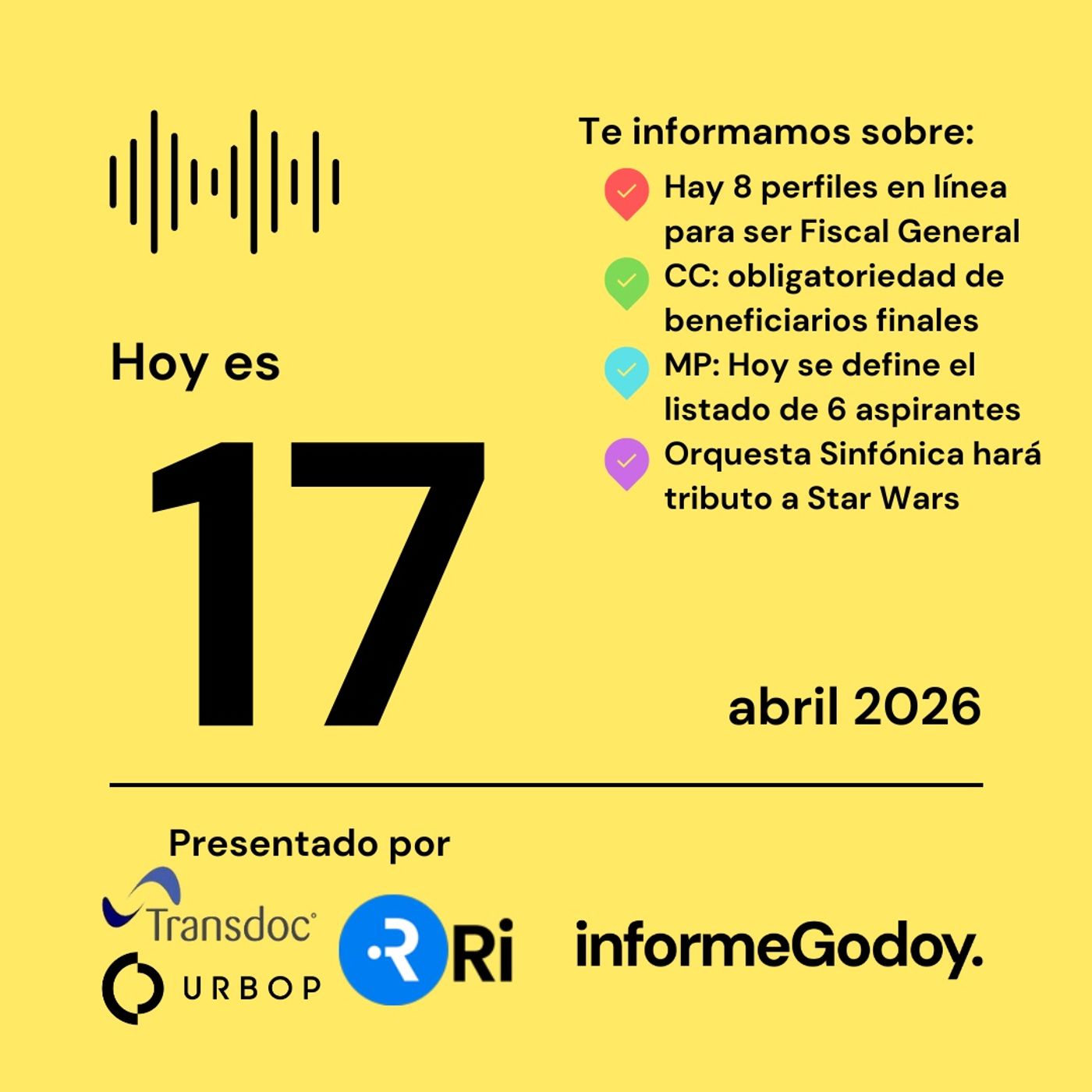 17 de abril 2026 episode artwork