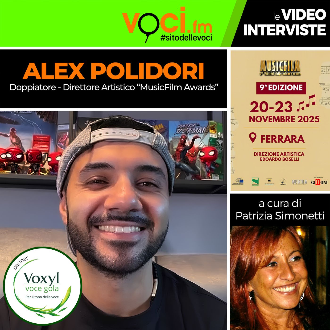 ALEX POLIDORI su VOCI.fm (Anteprima MUSICFILM AWARDS 2025) - clicca play e ascolta l'intervista episode artwork