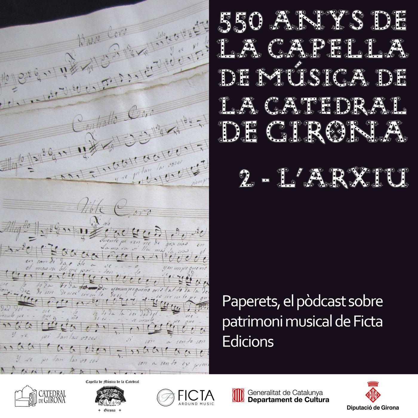 PAPERETS, el podcast sobre patrimoni musical de Ficta Edicions