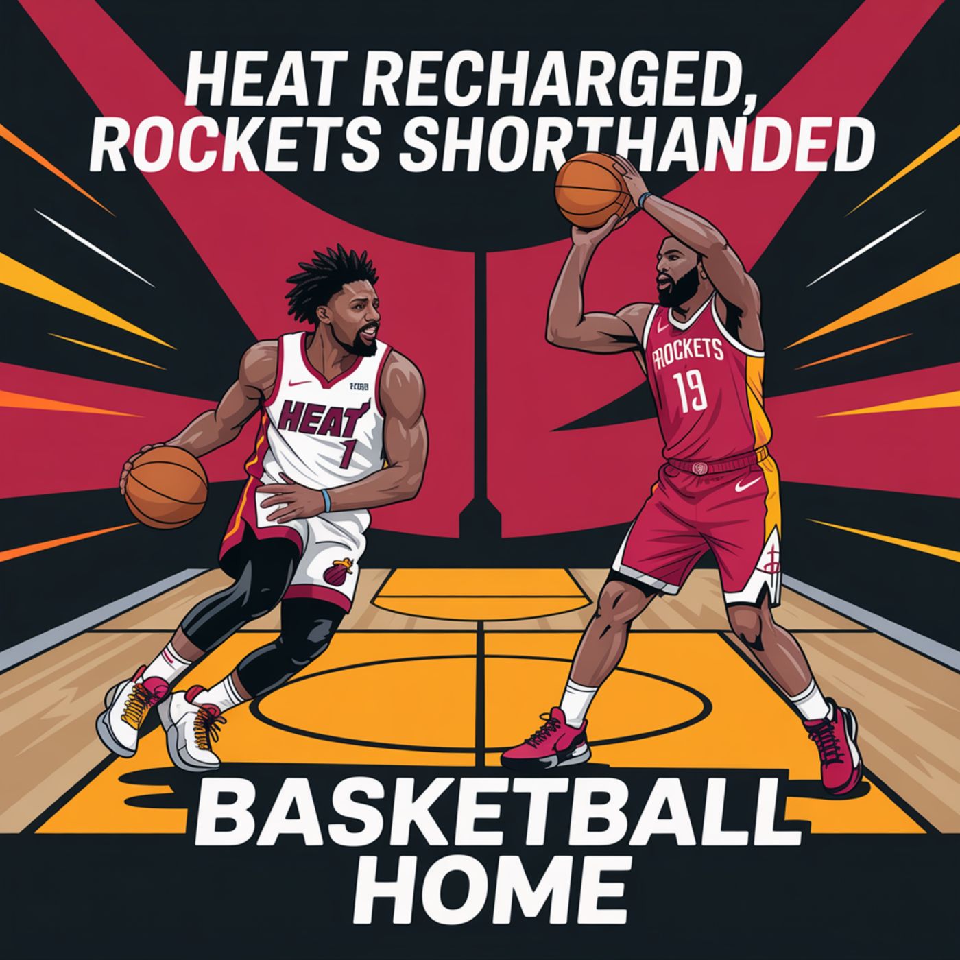 Heat Recharged, Rockets Shorthanded: Durant Out, Herro Back, Chaos In