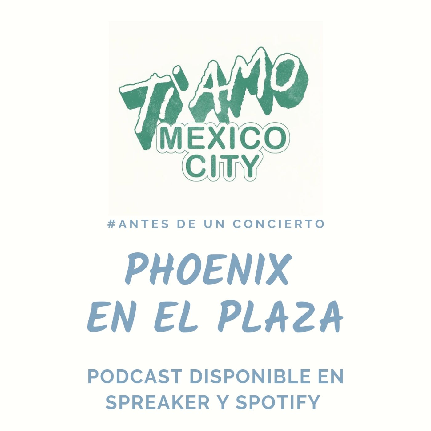 #AntesDeUnConcierto