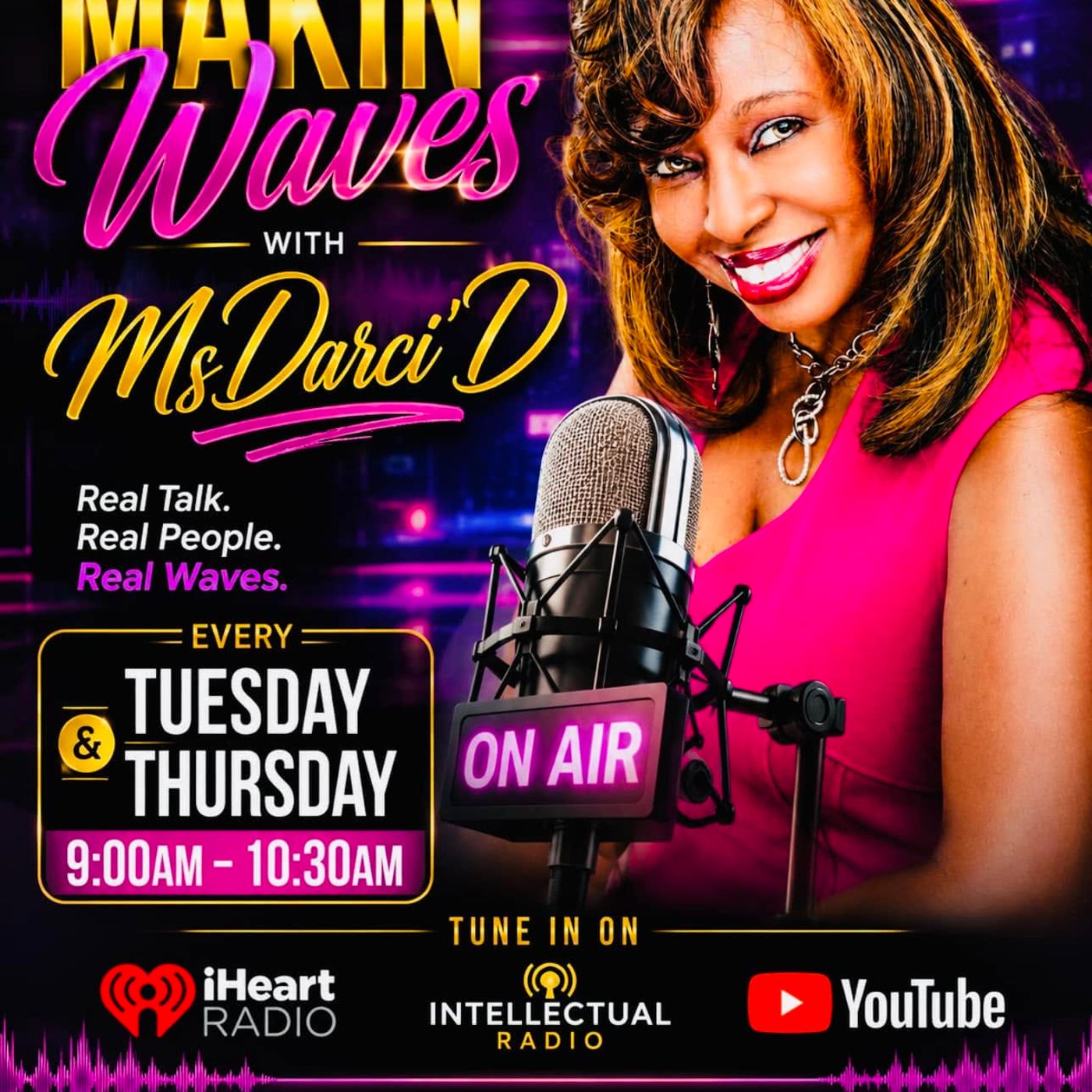 Welcome back Makin Waves With Ms Darci Podcast