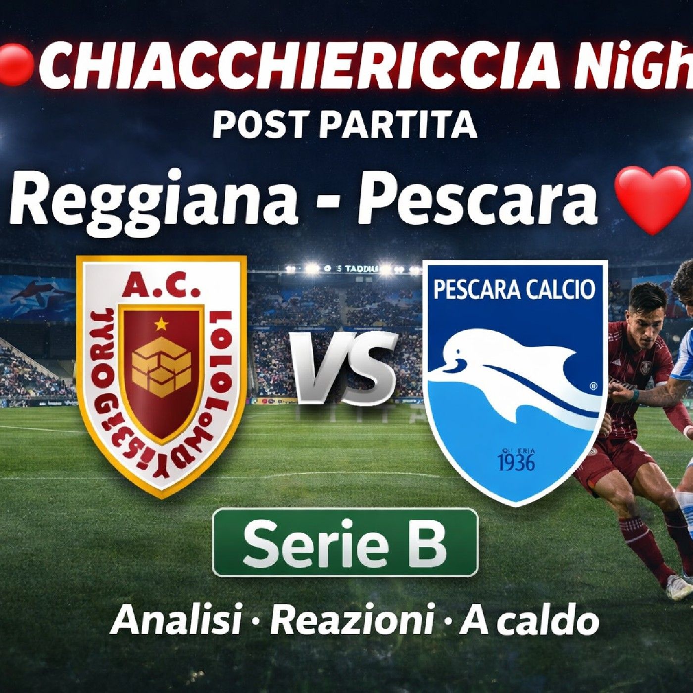 🔴CHIACCHIERICCIA  NiGhT 🌙❤️ PoSt ParTitA episode artwork