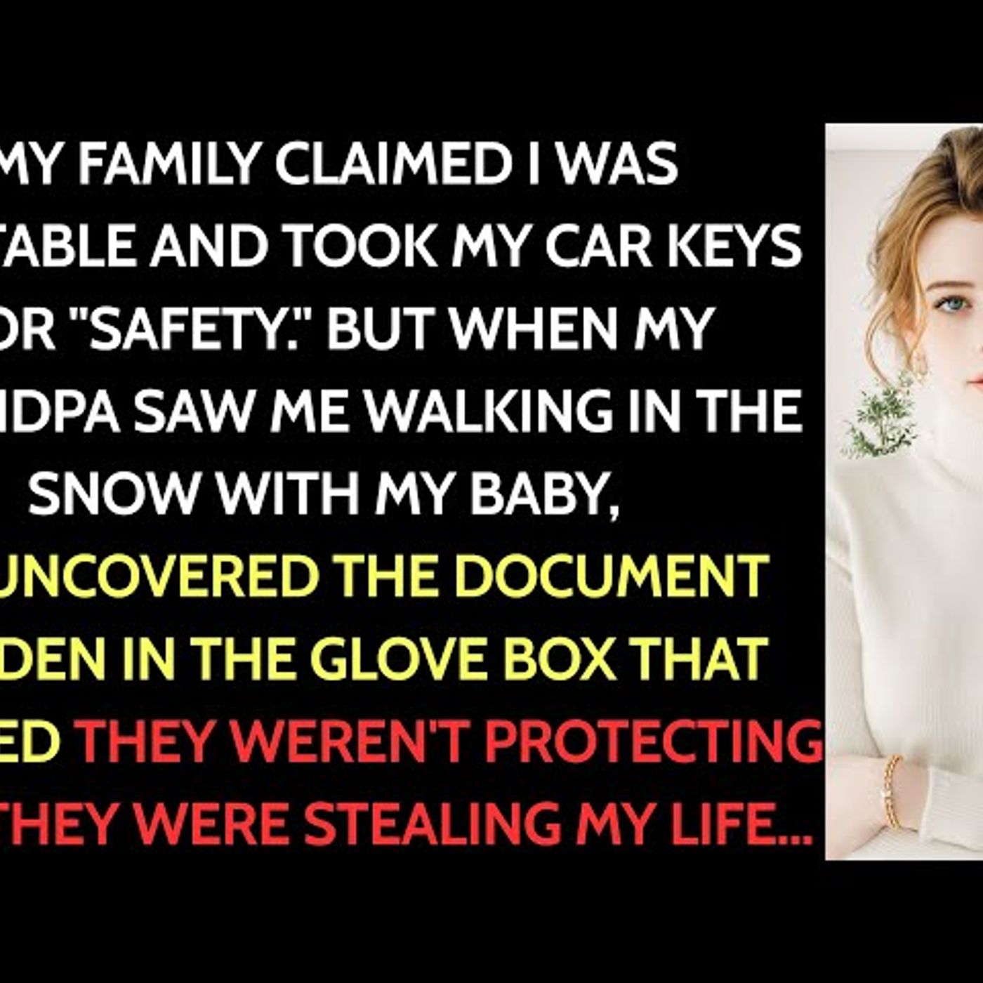 My grandpa saw me walking while holding my newborn baby and said ” I gave you a car, right_ episode artwork
