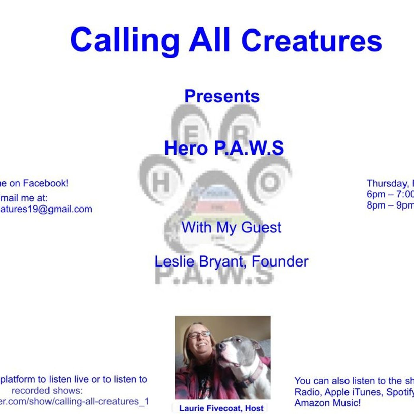 Calling All Creatures