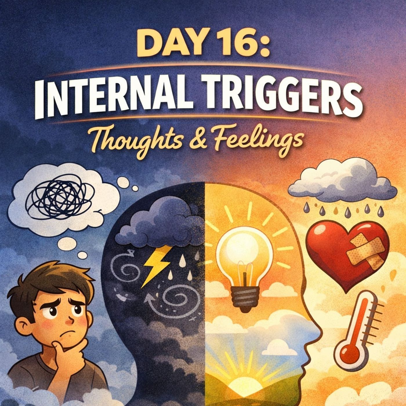 HURTS, HABITS, AND HANG-UPS:Day 16: Internal Triggers – Thoughts & Feelings episode artwork