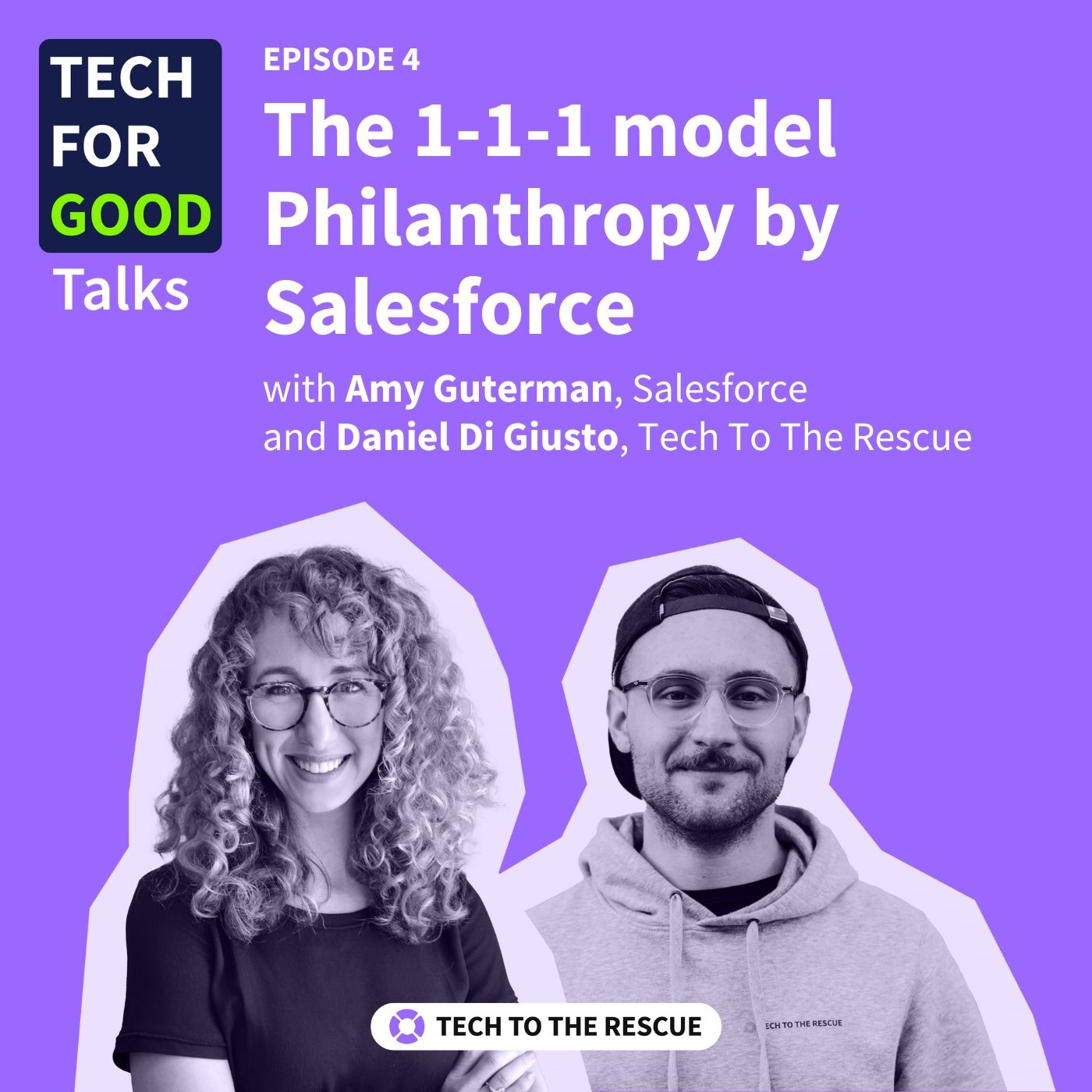 S1E4 The 1-1-1 model. Philanthropy by Salesforce - with Amy Guterman, Salesforce episode artwork