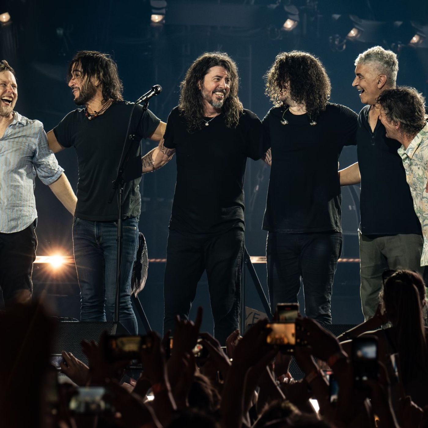 Foo Fighters jammed with Dave Grohl’s daughter’s boyfriend and a man dressed as Mentos in Liverpool episode artwork