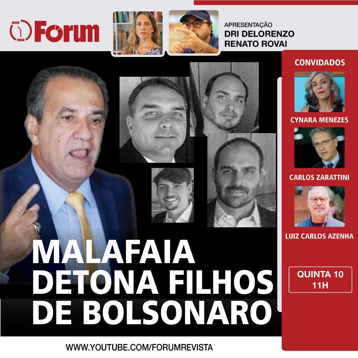Malafaia rompe com Bolsonaro? | Nova pesquisa em SP | Furacão Milton | 10.10.24 episode artwork