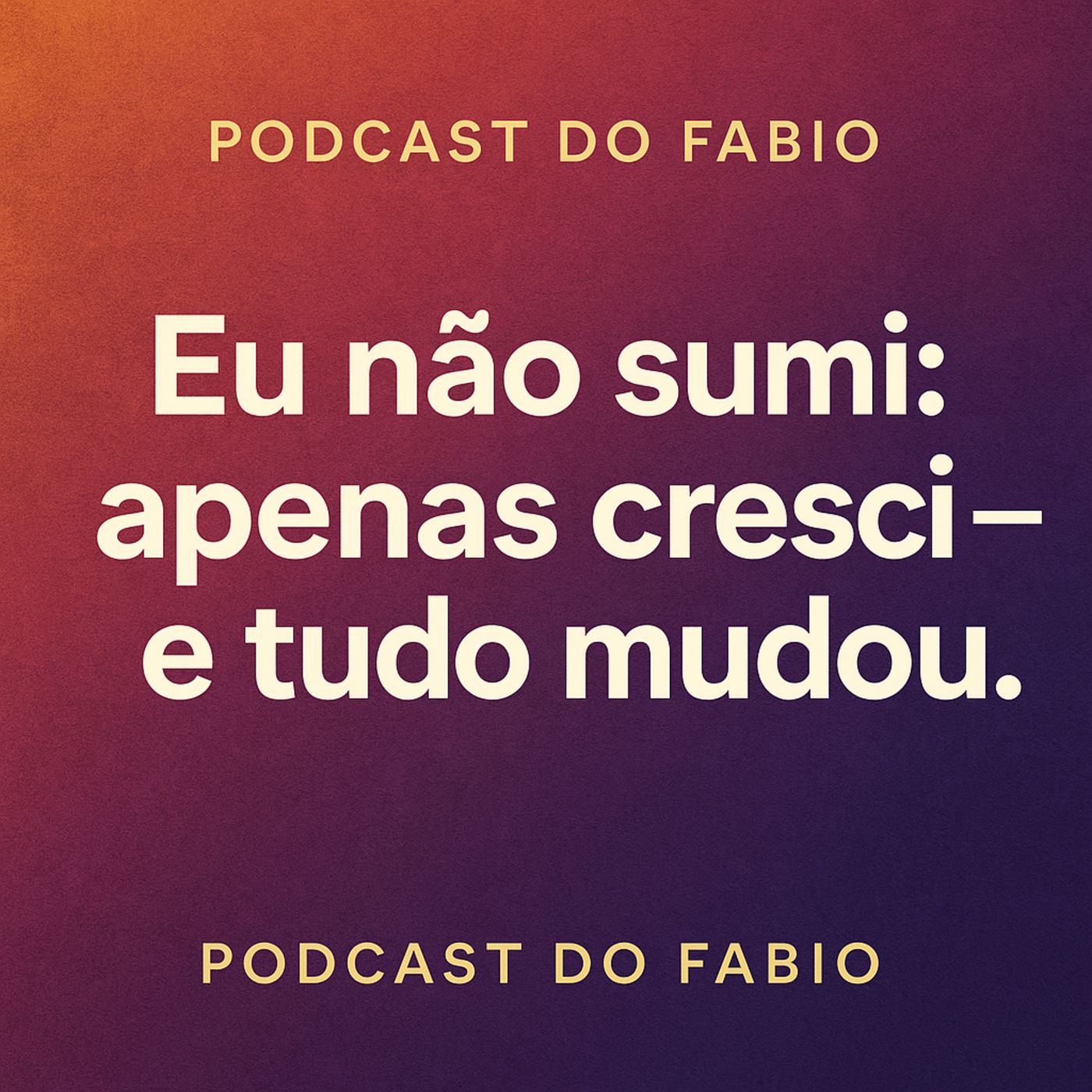 Podcast do Fabio
