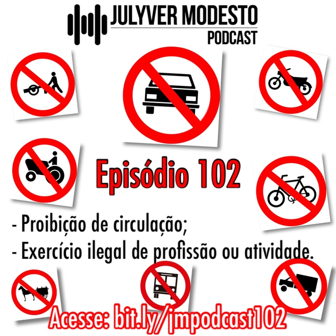 Trânsito, por Julyver Modesto