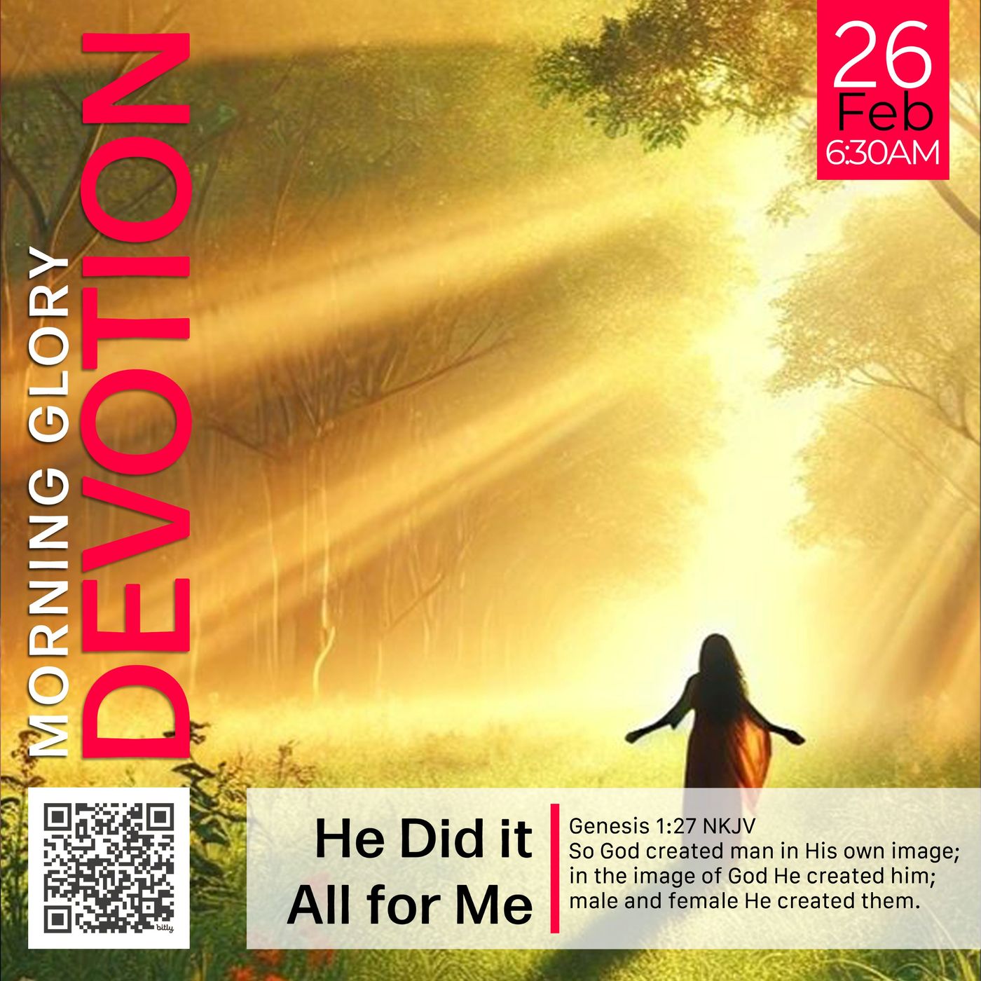 MGD: He Did it All for Me