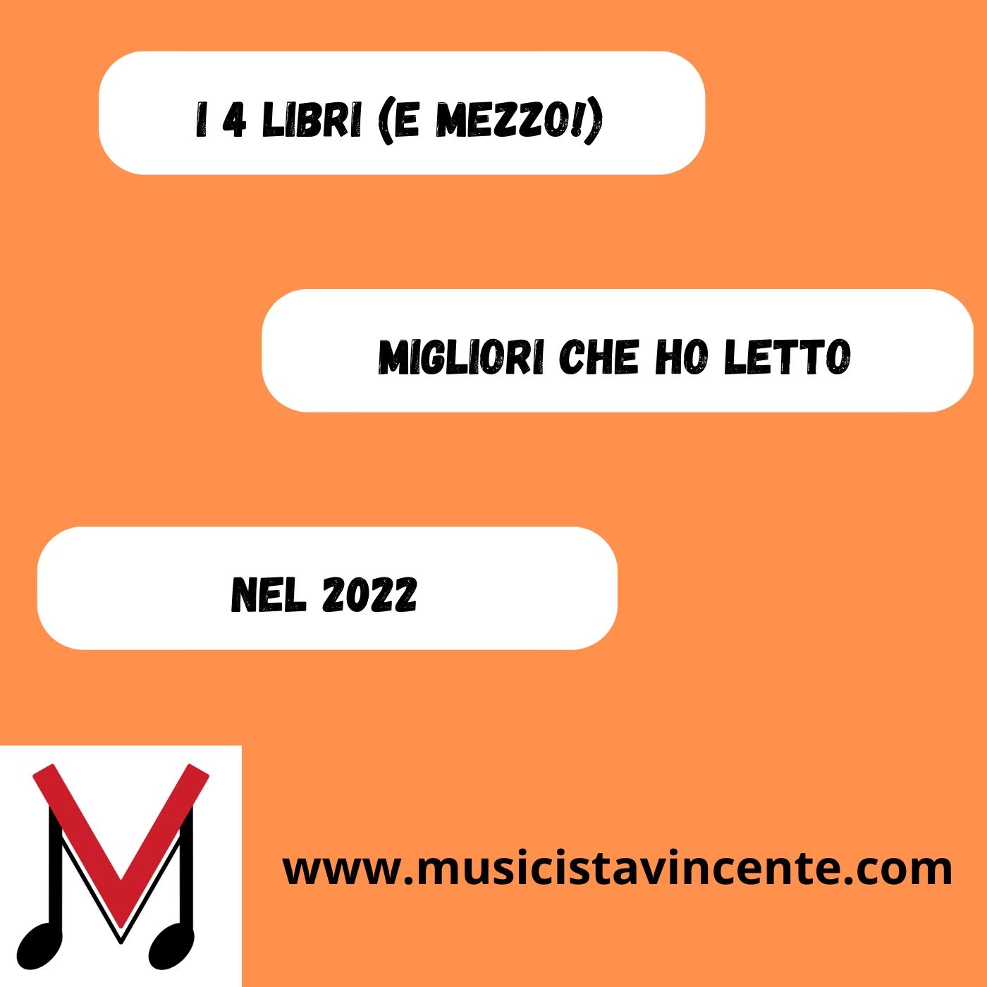 77 - I 4 (e mezzo!) libri migliori che ho letto nel 2022 episode artwork